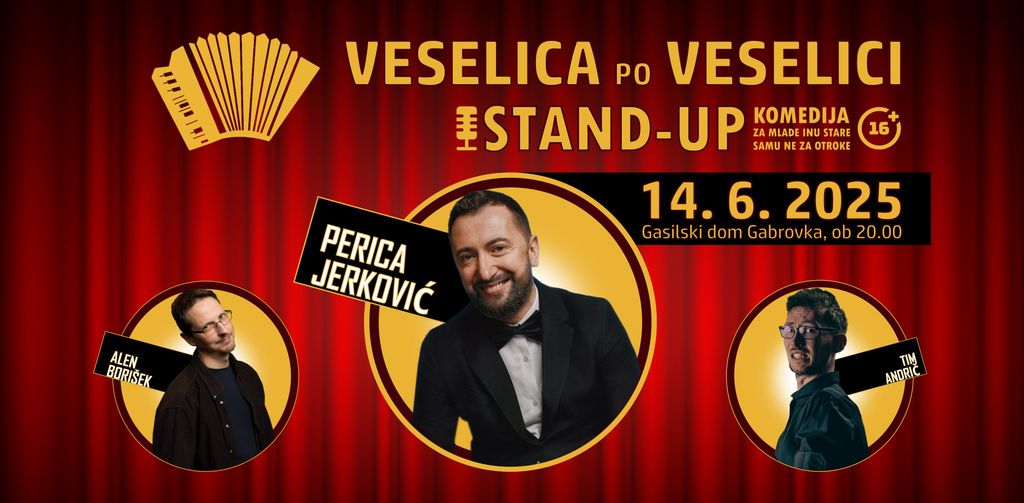 Veselica po veselici - STAND-UP s Perico Jerkovićem
