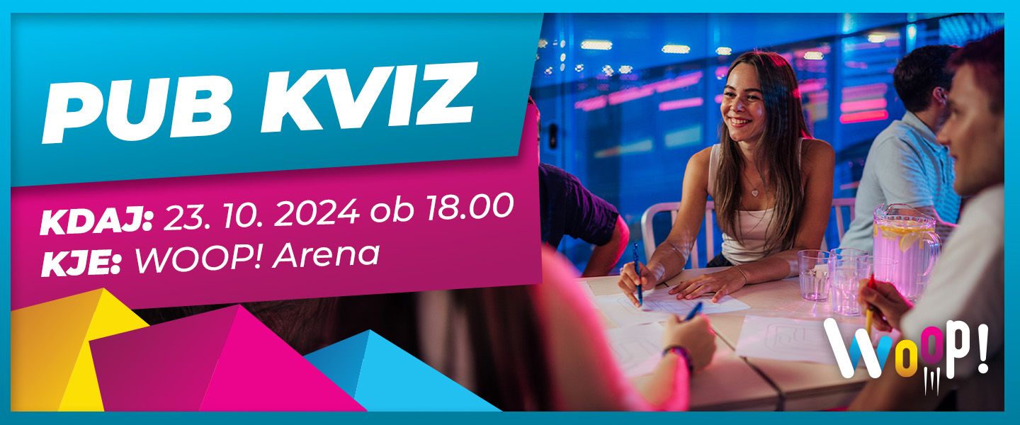 Pub Kviz @WOOP! Arena