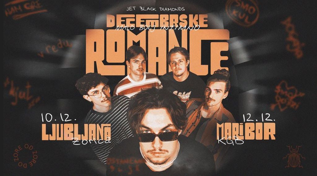 Jet Black Diamonds - DECEMBRSKE ROMANCE, Maribor