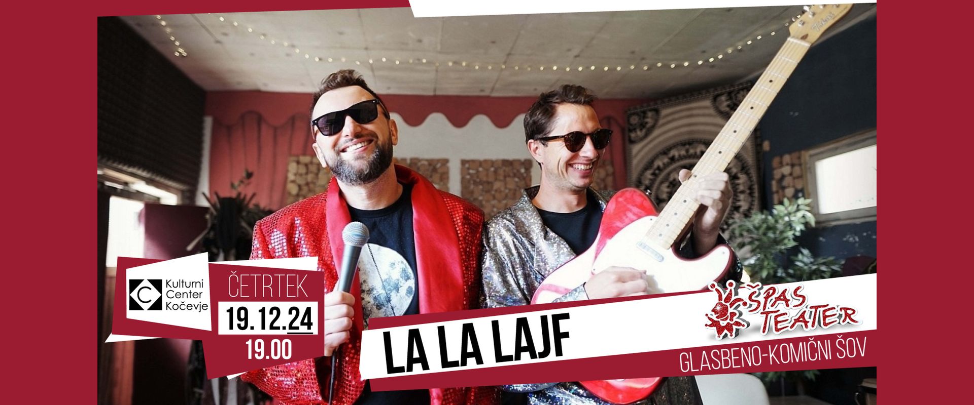 LA LA LAJF, glasbeno-komični šov