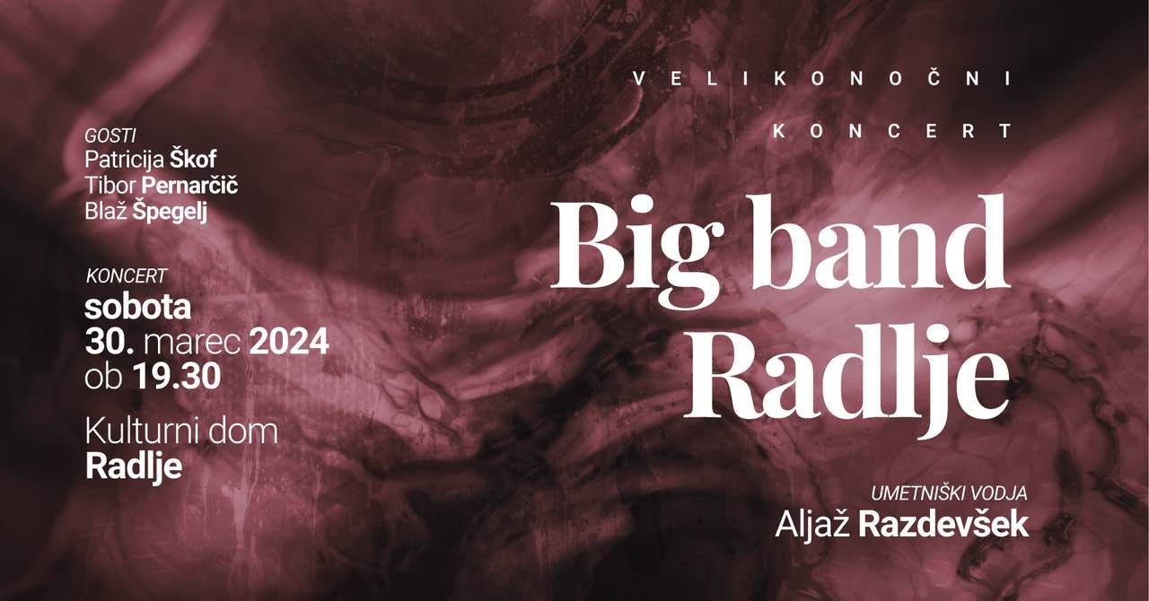 Velikonočni koncert Big Banda Radlje