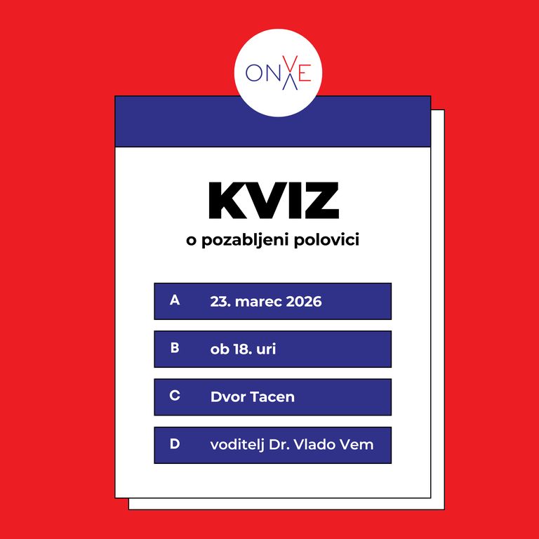 Kviz - Pozabljena polovica