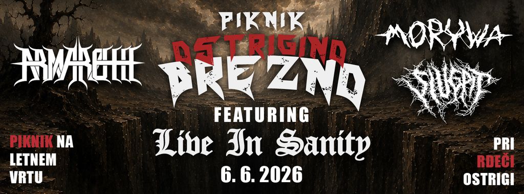 OSTRIGINO BREZNO ft. LIVE IN SANITY  | SLUGPIT | MORYWA | ARMAROTH |