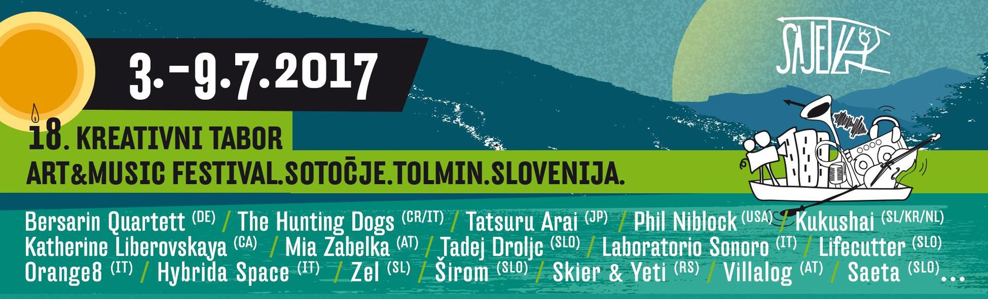 18. Kreativni tabor Sajeta 2017