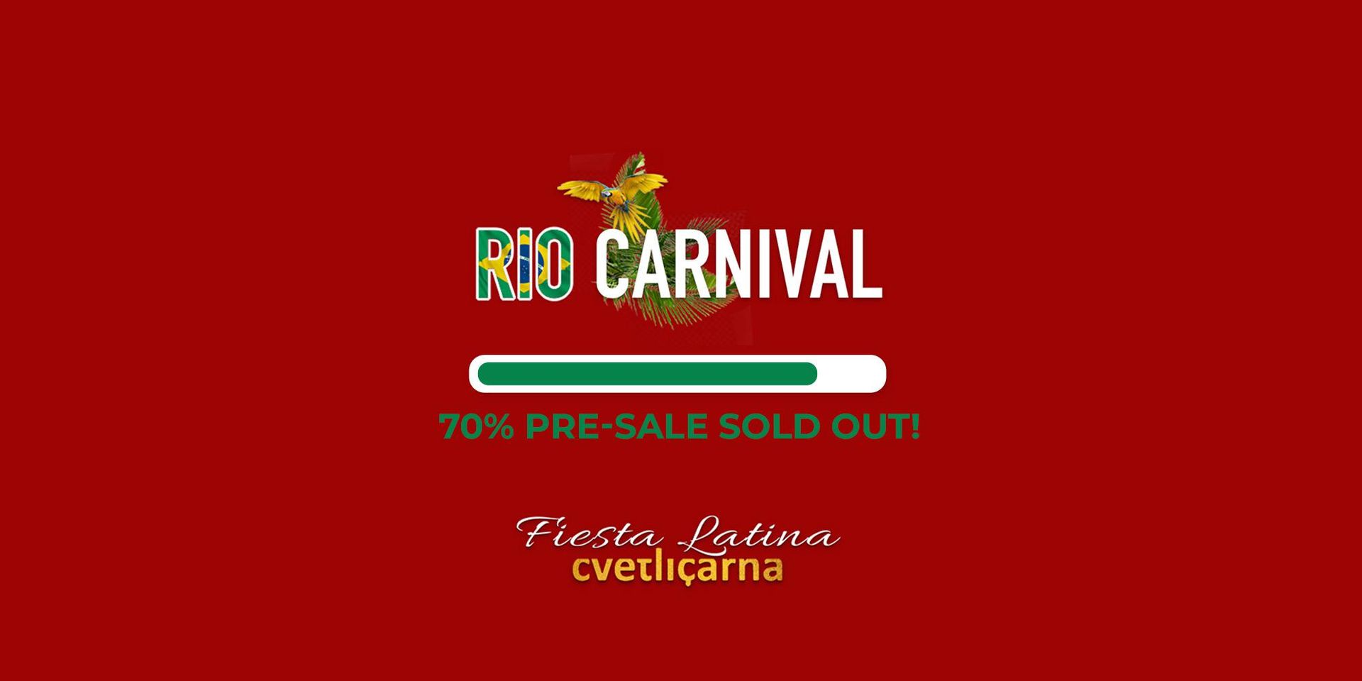 Fiesta Latina ∣ RIO CARNIVAL 2020 ∣ Cvetličarna 21.2.