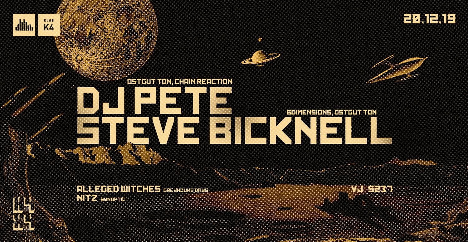 K4x4 w/ DJ Pete & Steve Bicknell (Ostgut Ton, 6Dimensions)