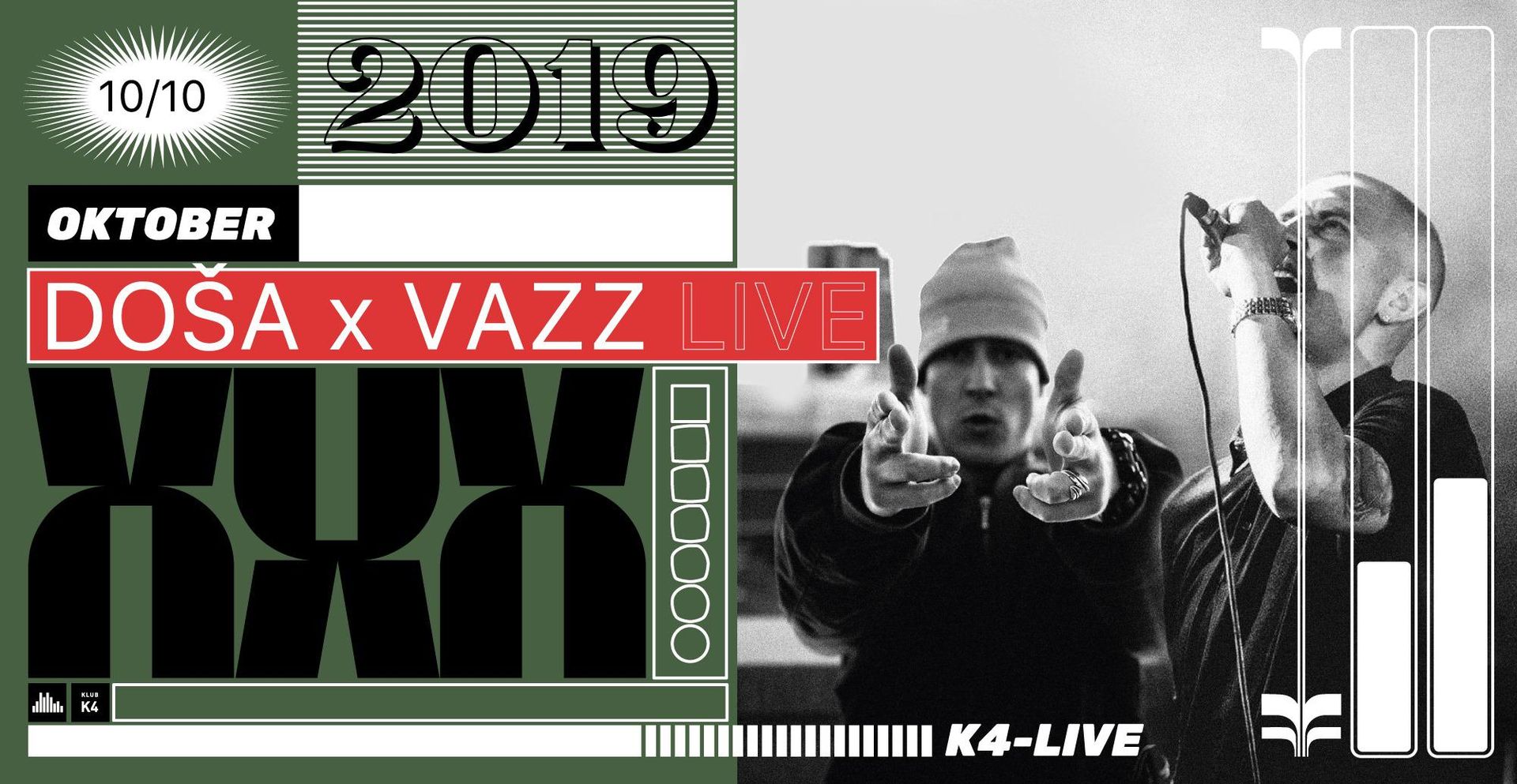 K4 Live : Doša x Vazz
