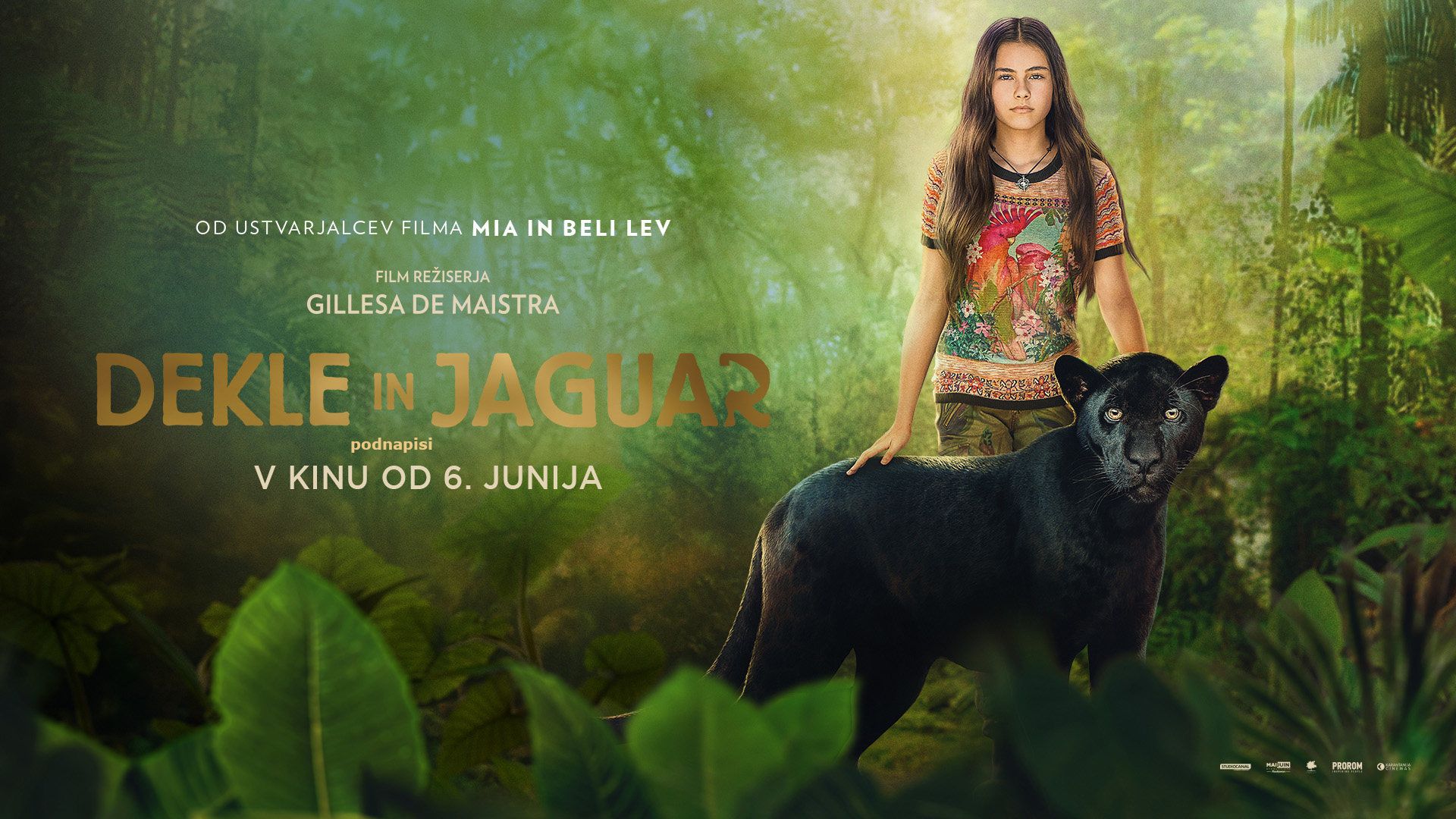 Dekle in jaguar