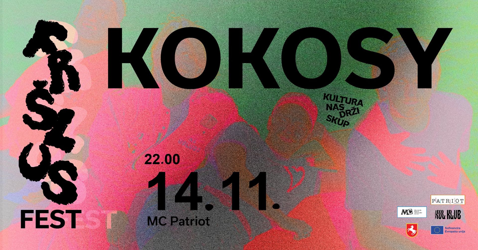 Fršlus fest : KOKOSY @MC Patriot [14.11.2026]