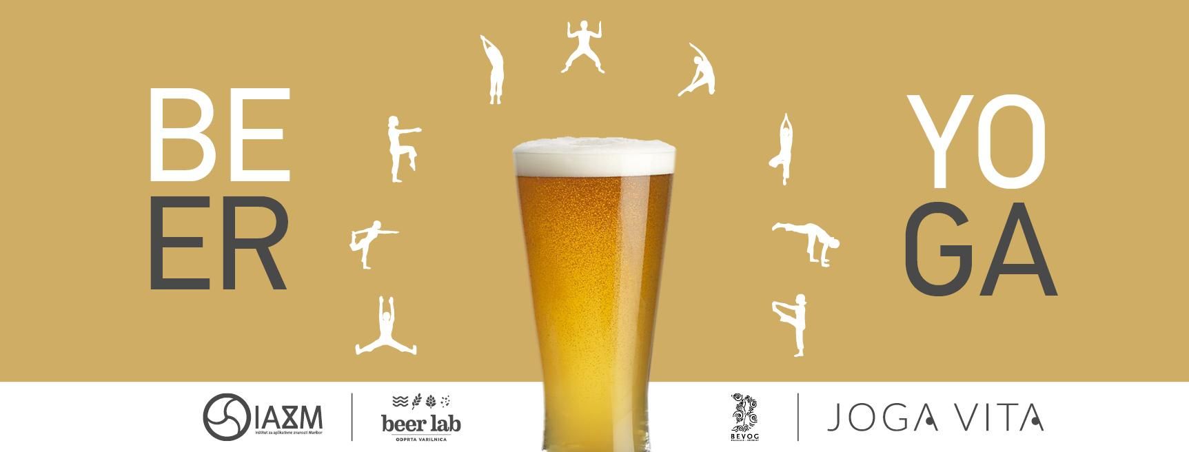 BeerYoga in degustacija piva