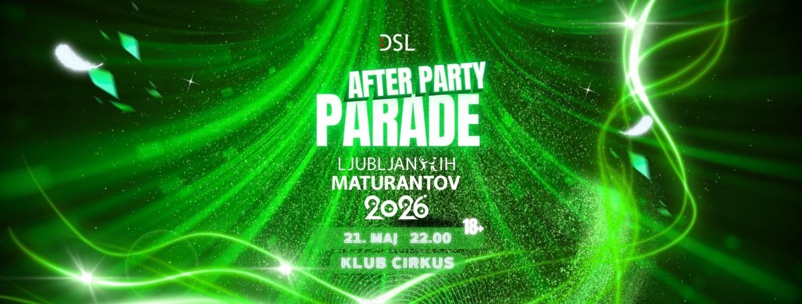 URADEN AFTER PARTY PARADE LJUBLJANSKIH MATURANTOV 2026