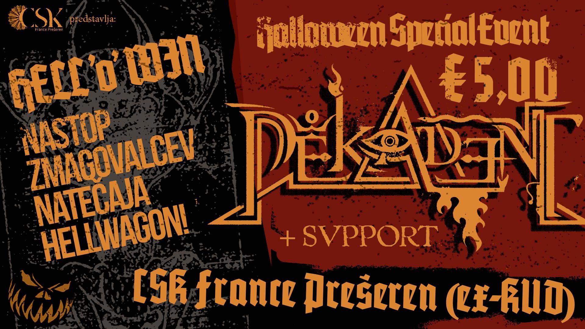 Hell'O'Win // 31.10.2018 rock, metal