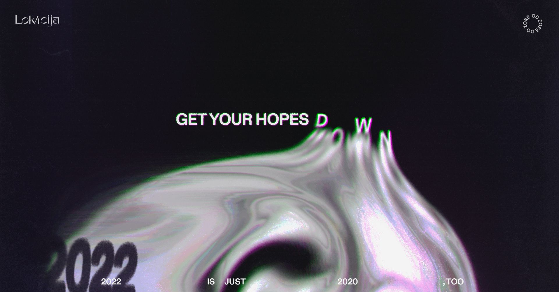 GET YOUR HOPES DOWN - 2022 @ Zorica