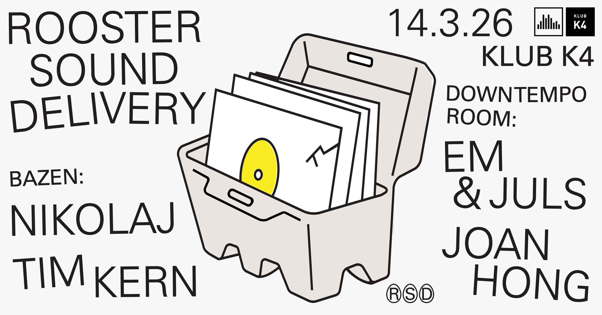 Rooster Sound Delivery x Klub K4