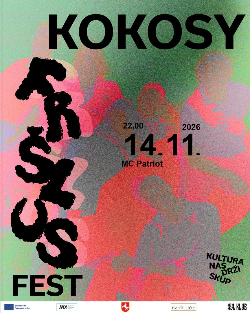 Fršlus fest : KOKOSY @MC Patriot [14.11.2026]