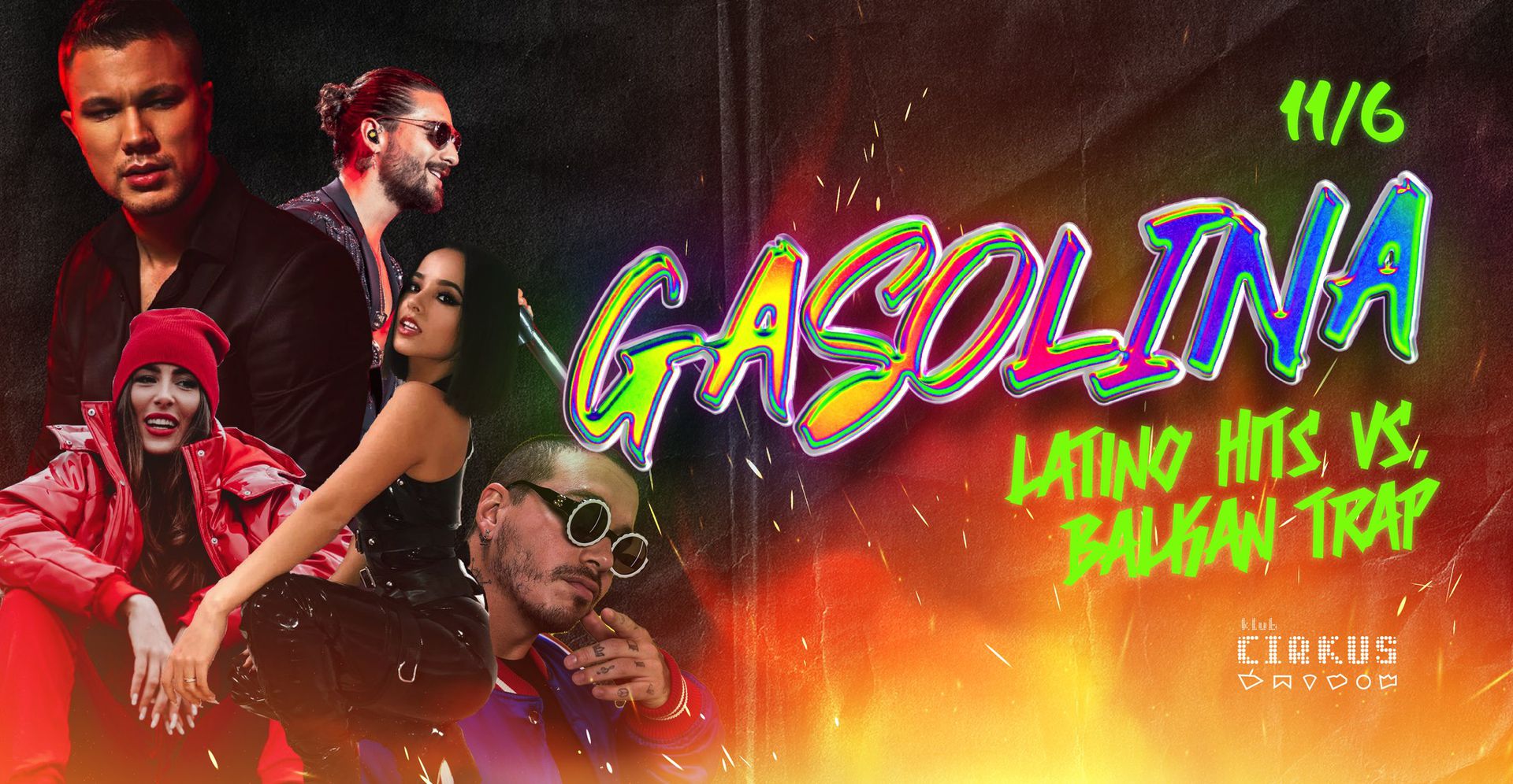 GASOLINA / LATINO VS. BALKAN TRAP