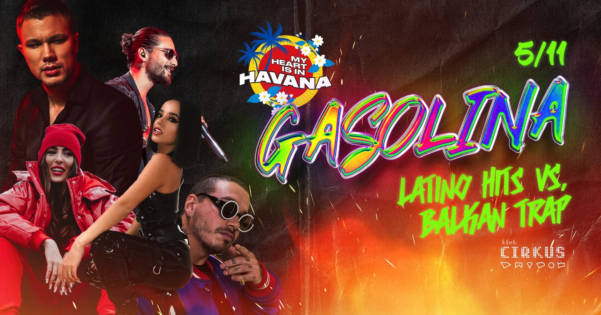 GASOLINA / LATINO VS. BALKAN TRAP