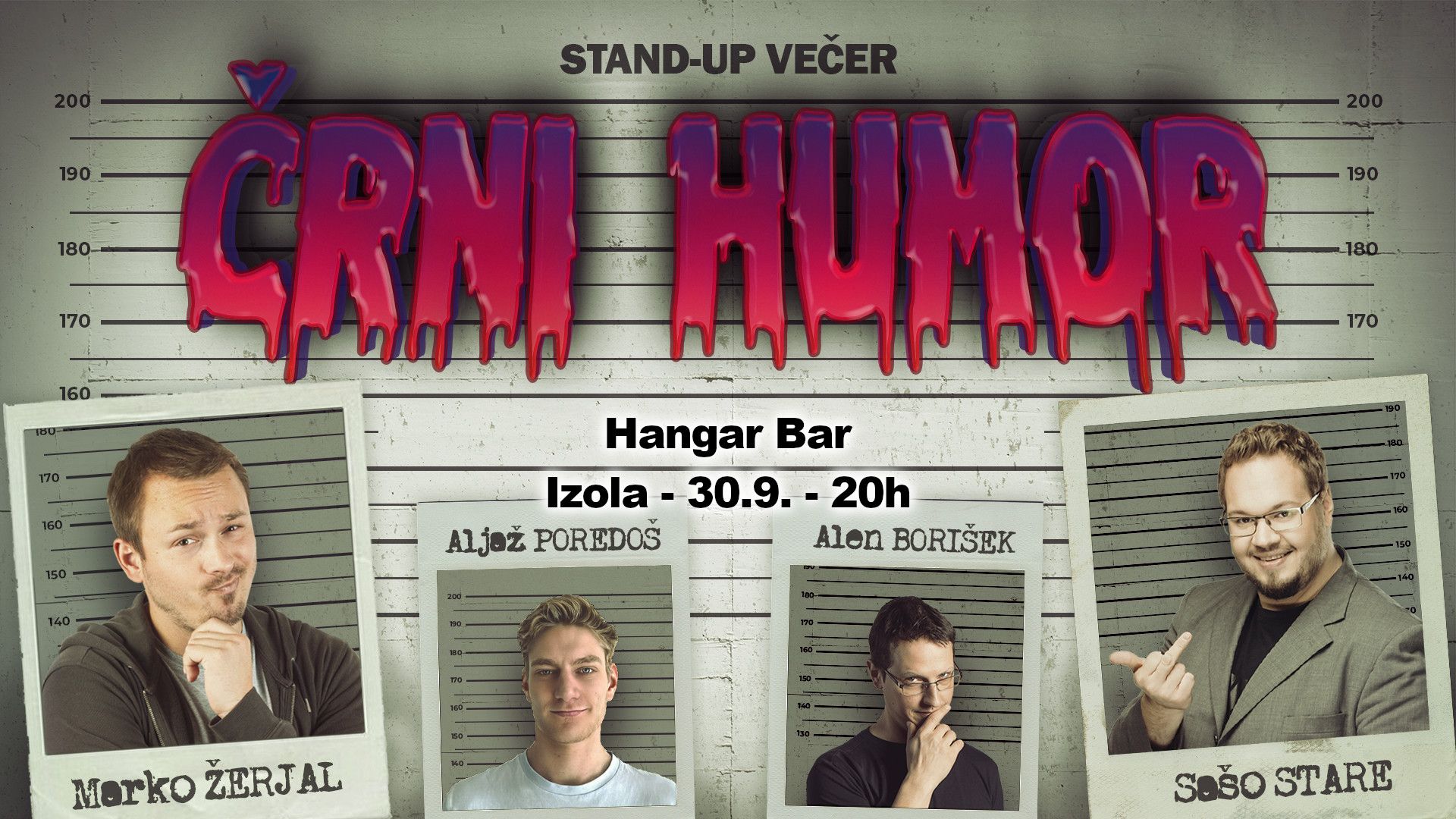 Stand up ČRNI HUMOR Hangar