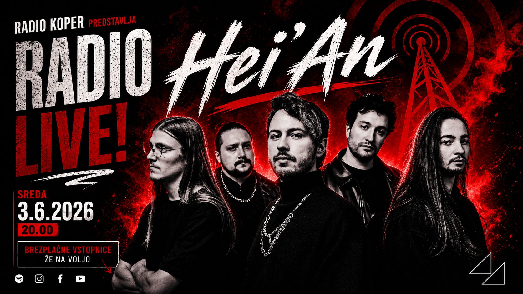 Hei'An v oddaji radioLive!