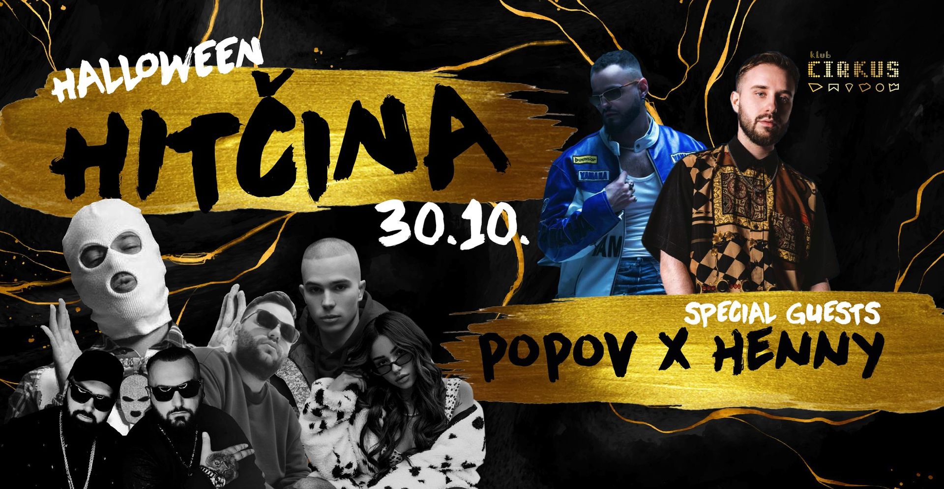 HALLOWEEN HITČINA 30/10 POPOV X HENNY