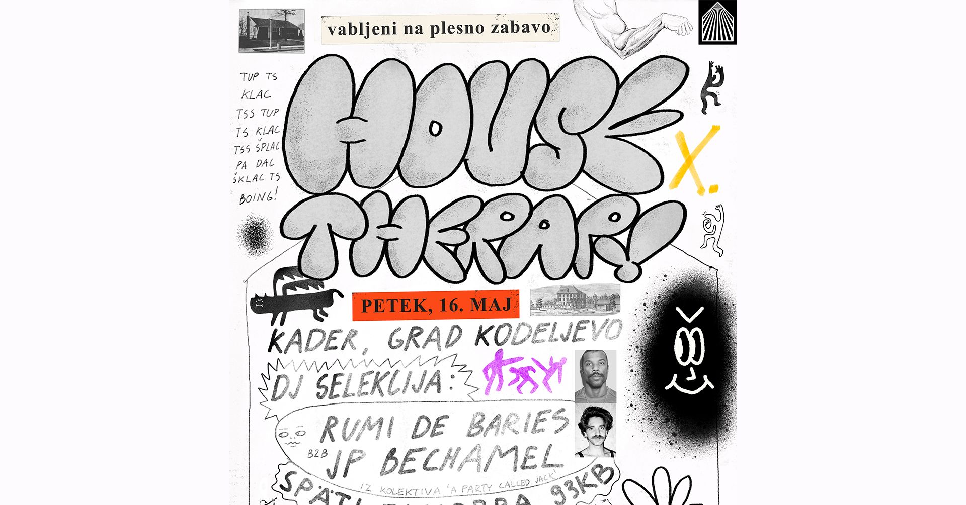 HOUSE THERAPY X w/ Rumi de Baires B2B JP Bechamel
