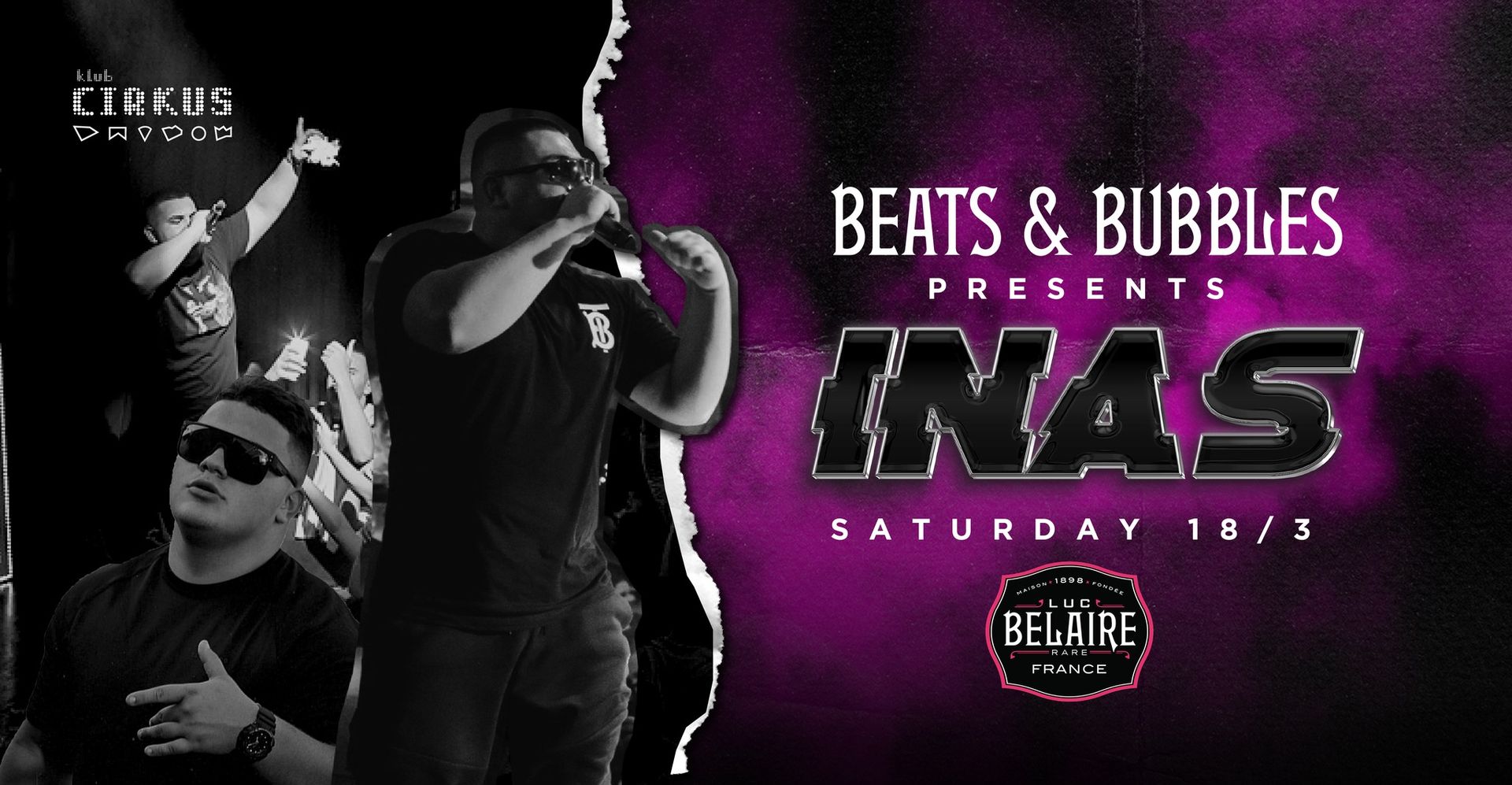 Trapstars 18.03 / INAS Luc Belaire Edition