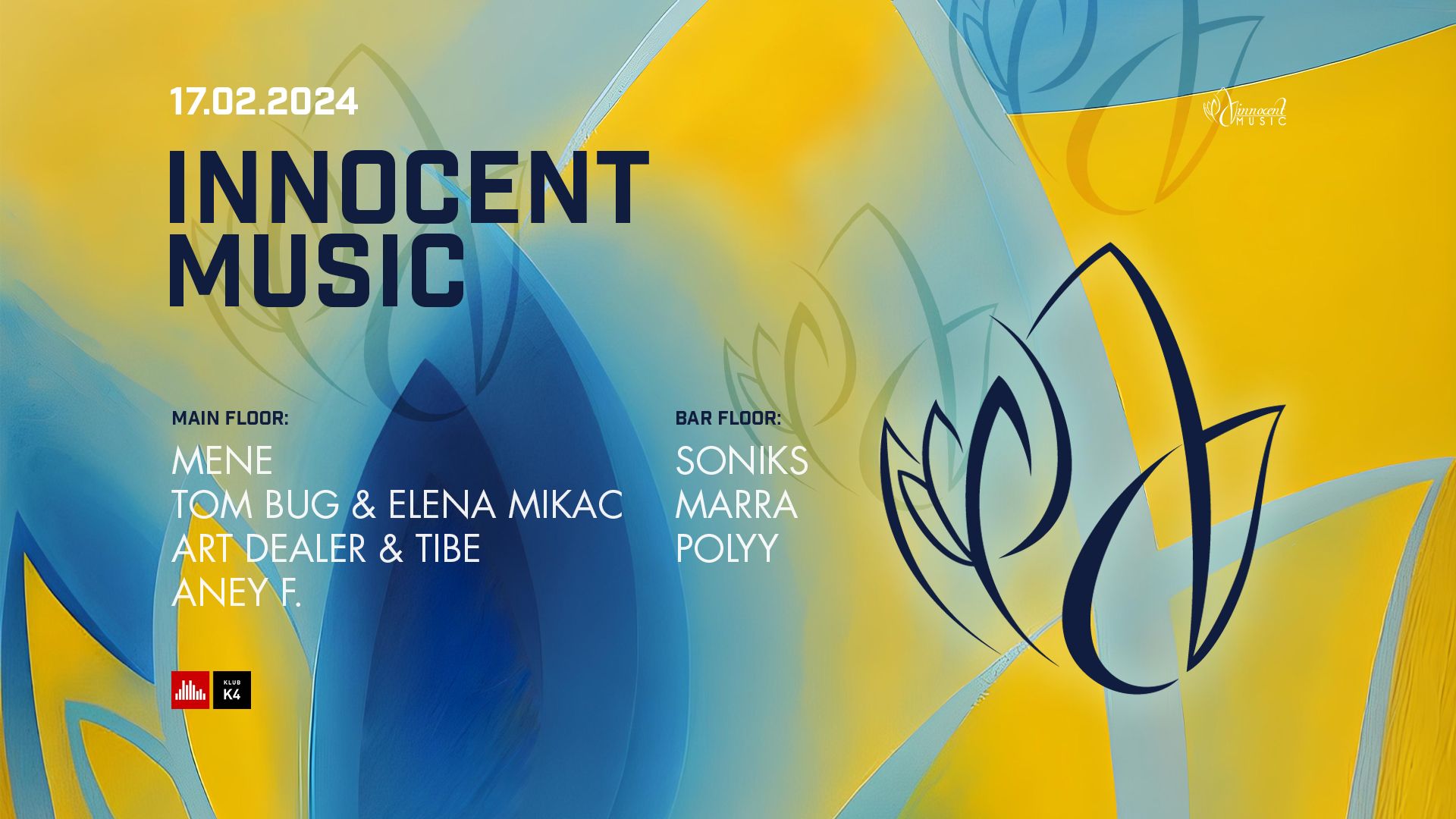Innocent Music w/ MENE 🇷🇸 (Elrow, Moxy, Kaluki) at K4 in Ljubljana