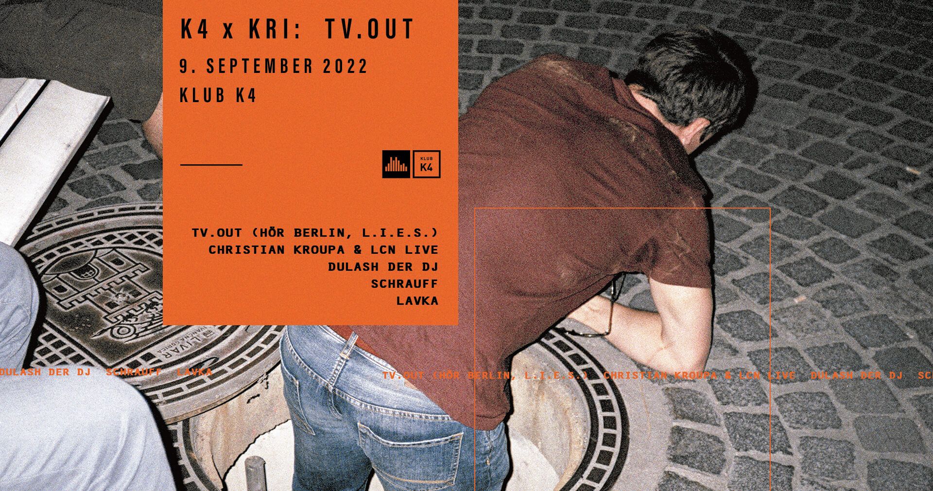 K4 x KRI: TV.OUT + Christian Kroupa x LCN Live
