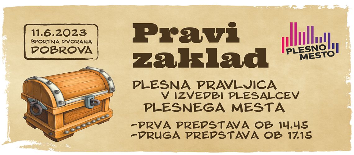 Plesna pravljica PRAVI ZAKLAD