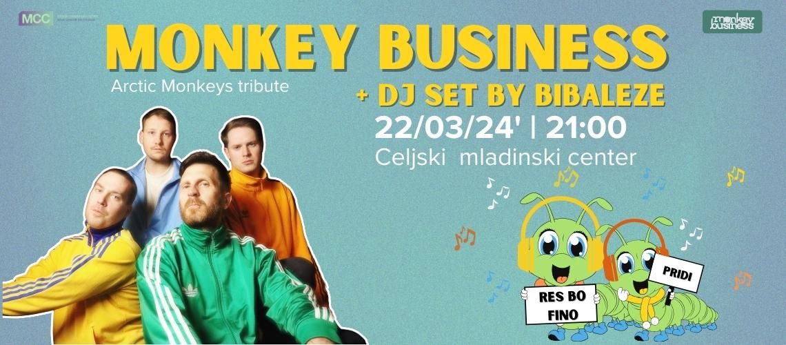 MONKEY BUSINESS (Arctic Monkeys tribute) + BIBALEZE