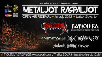 METALJOT RASPALJOT open air festival 2022