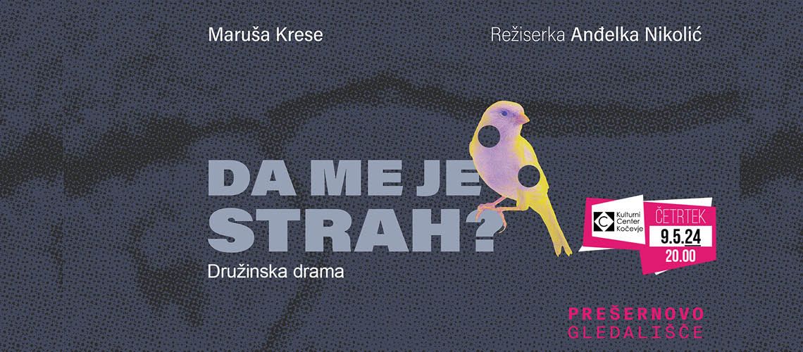 Da me je strah?
