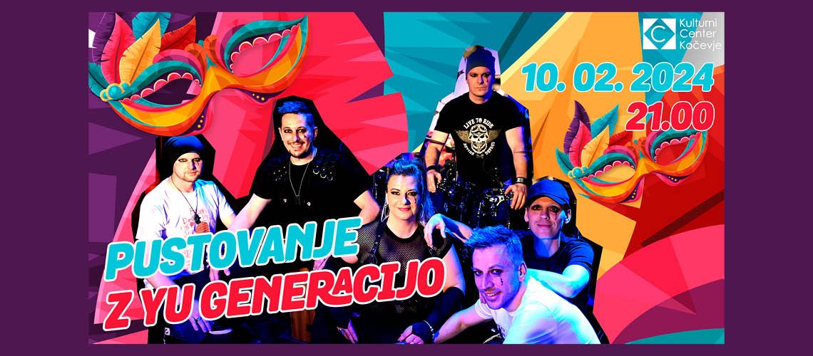 Pustovanje z YU GENERACIJA