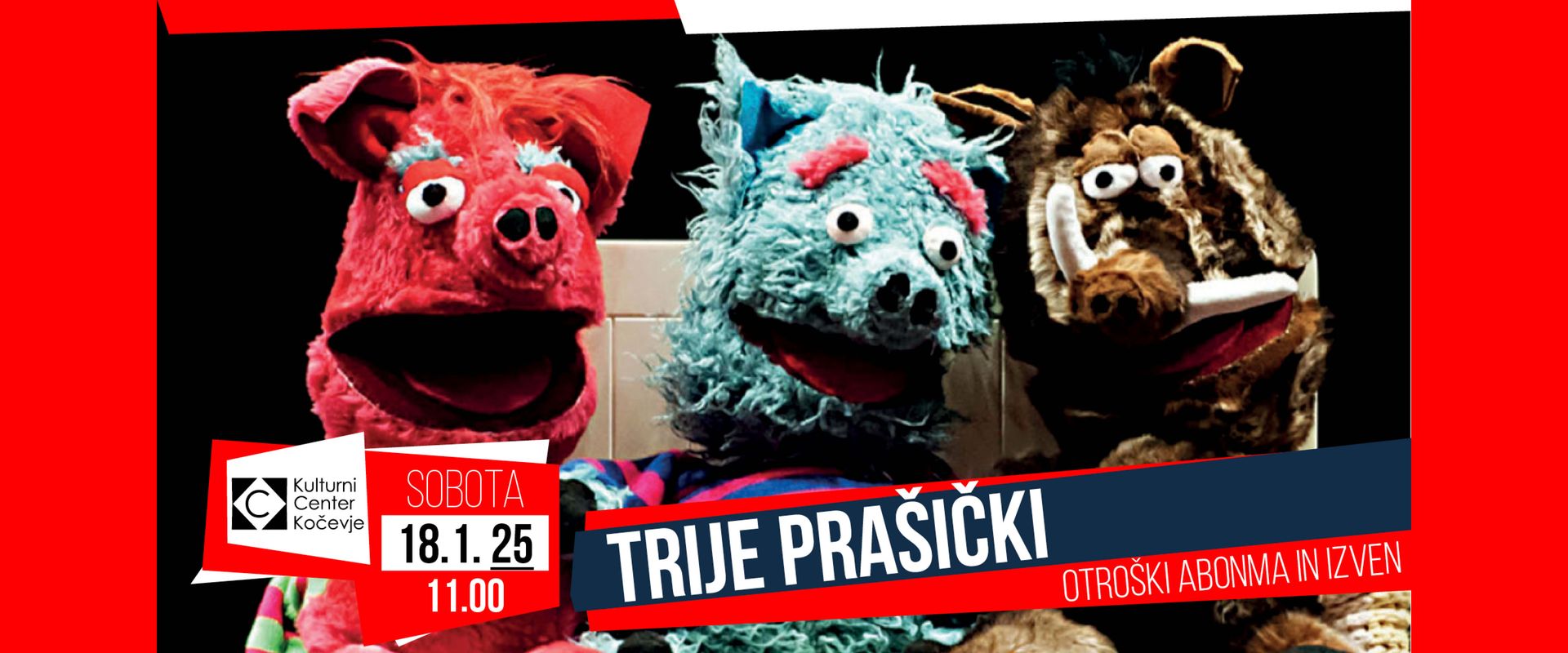 Trije prašički