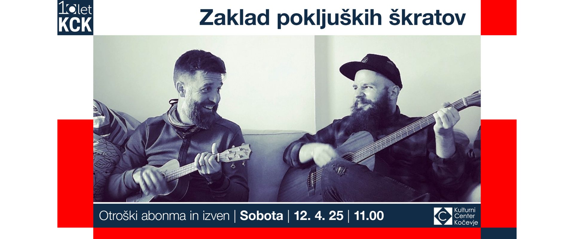 ZAKLAD POKLJUŠKIH ŠKRATOV, otroška predstava