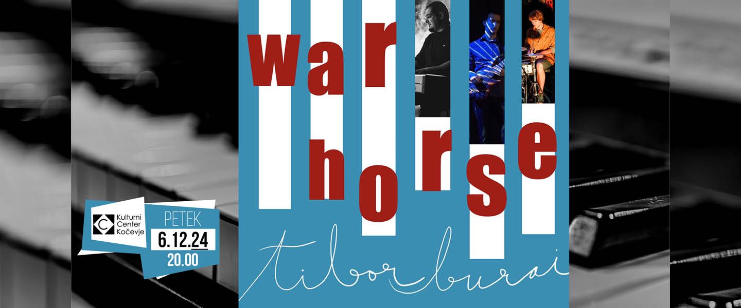 Tibor Burai TRIO, predstavitev albuma »WAR HORSE«