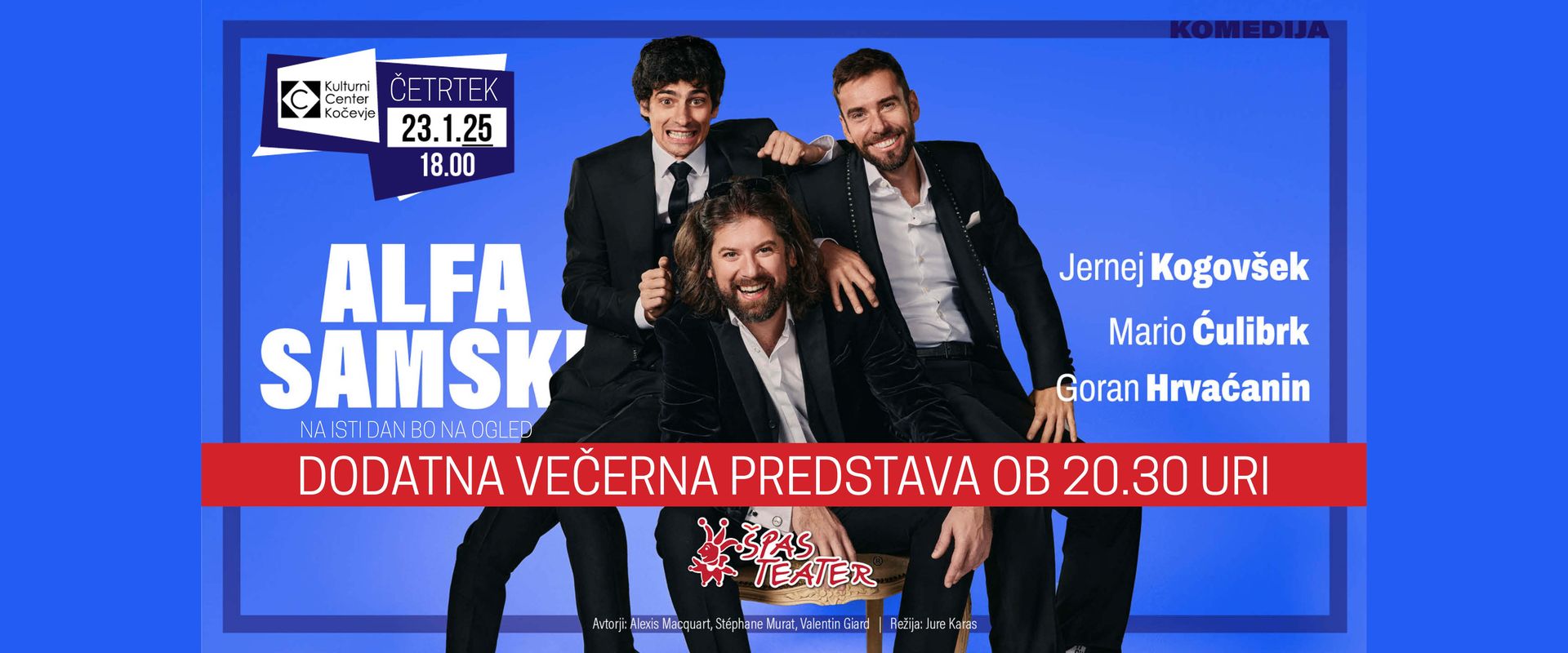 ALFA SAMSKI, komedija
