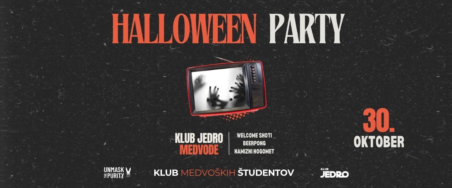 HALLOWEEN 30/10 - MC Klub Jedro