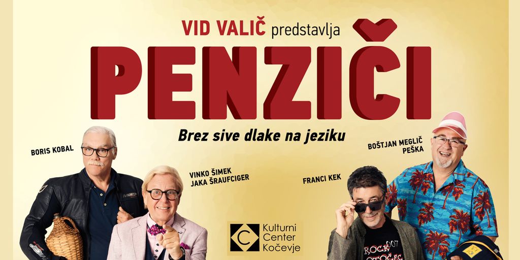 Penziči, stand-up predstava