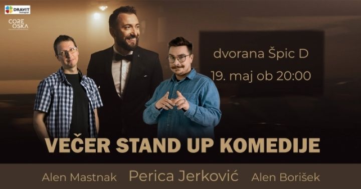 STAND UP VEČER: PERICA JERKOVIĆ Z GOSTI