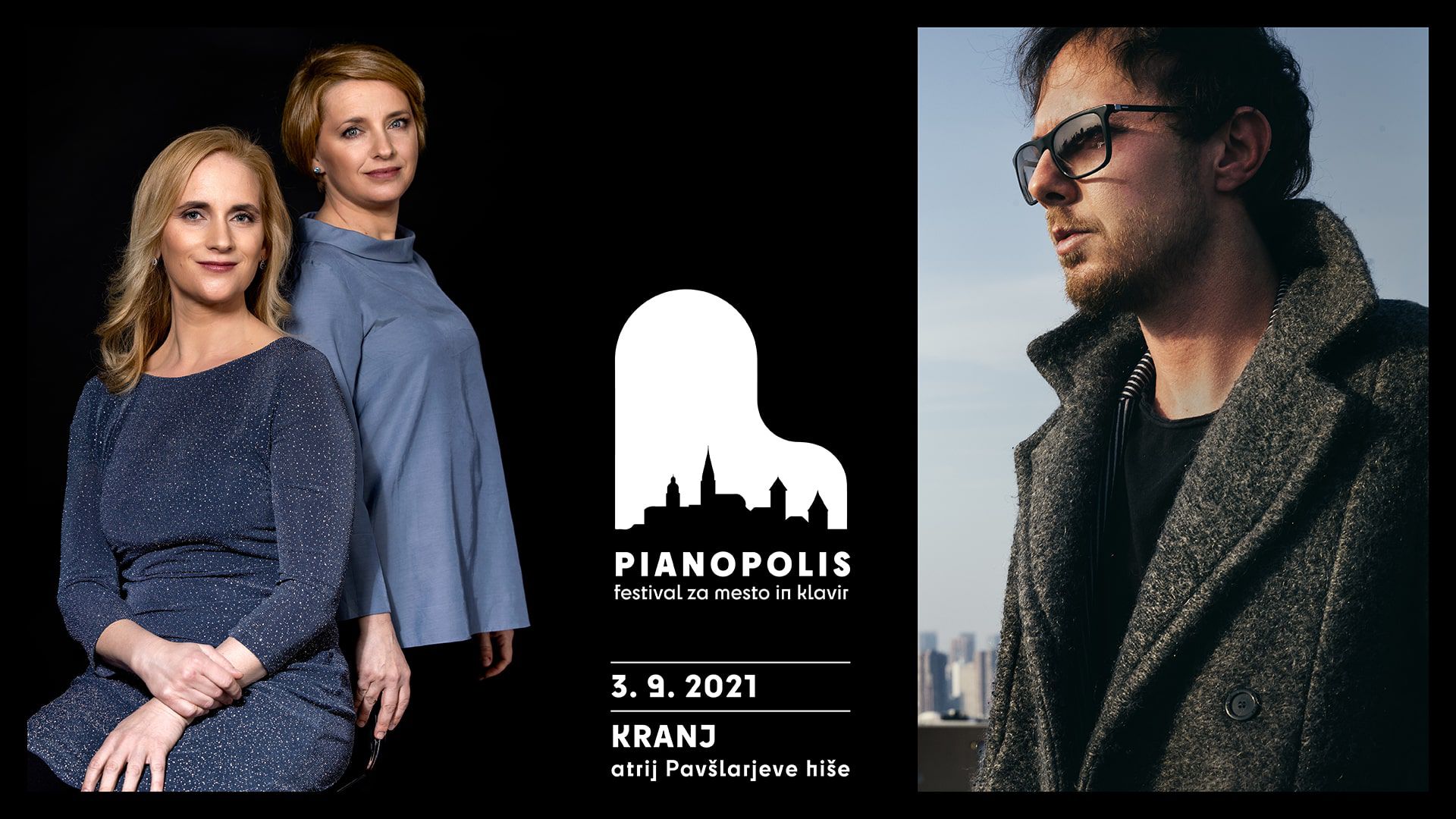 Katja Konvalinka in Darja Mlakar Maležič ter Marko Črnčec [PIANOPOLIS 2021]