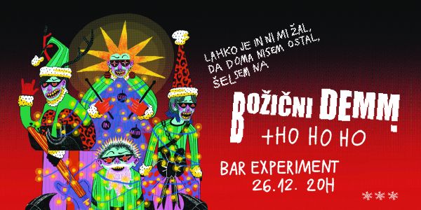 (PO) BOŽIČNI PUNK ŠPIL / DEMM