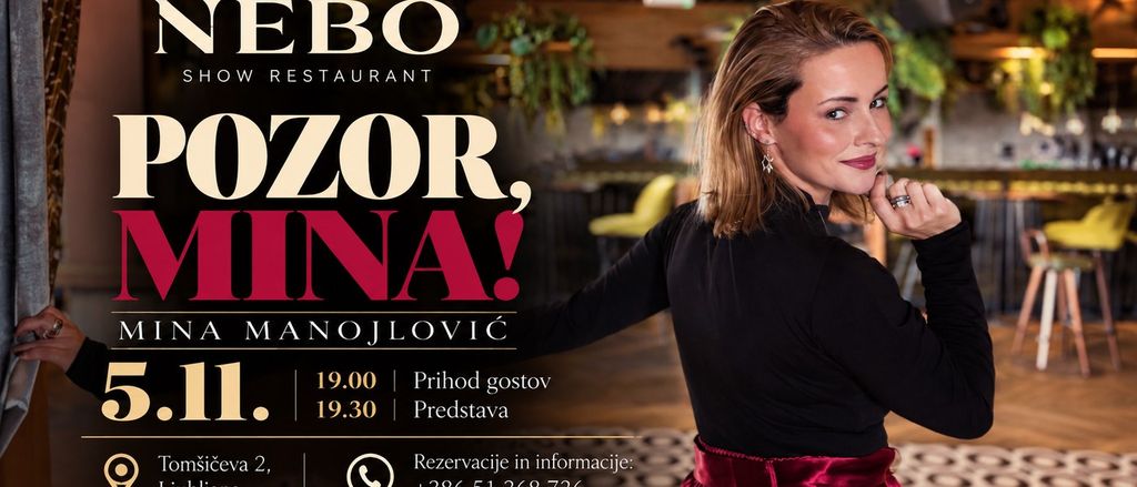 Pozor, Mina! 5.11 / NEBO Show Restaurant