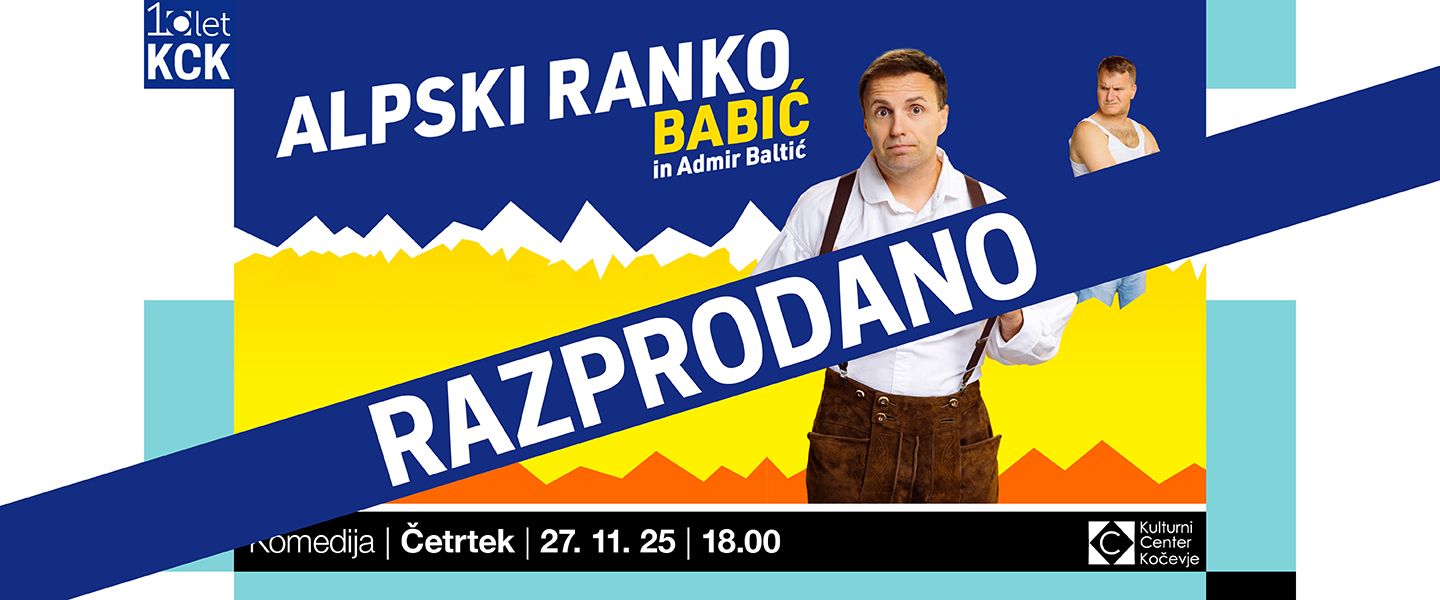 Alpski Ranko - RAZPRODANO