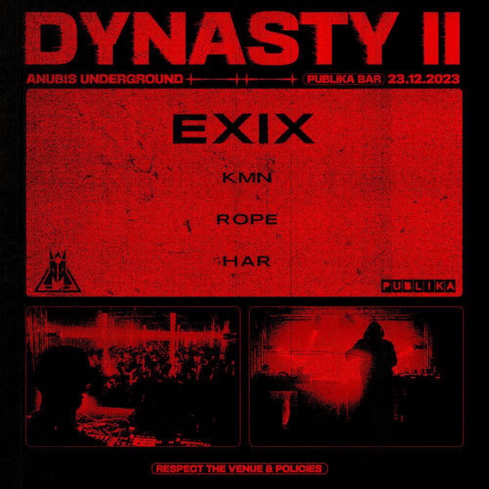 DYNASTY II W/EXIX(3H), KMN, HAR, ROPE