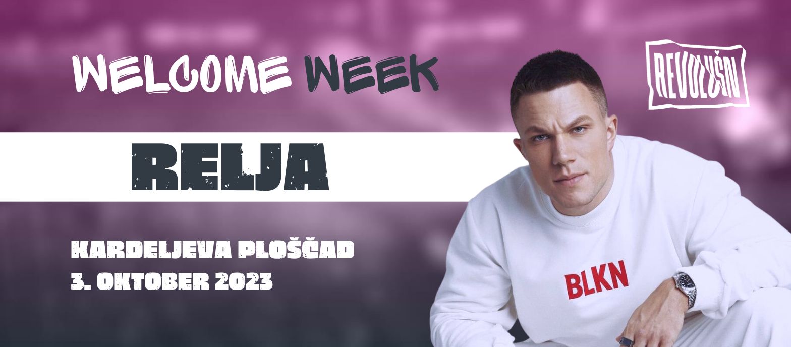 Revolušn Welcome Week 2023 - RELJA