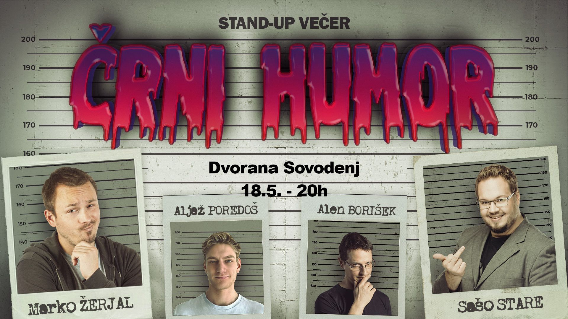 Stand up ČRNI HUMOR Sovodenj