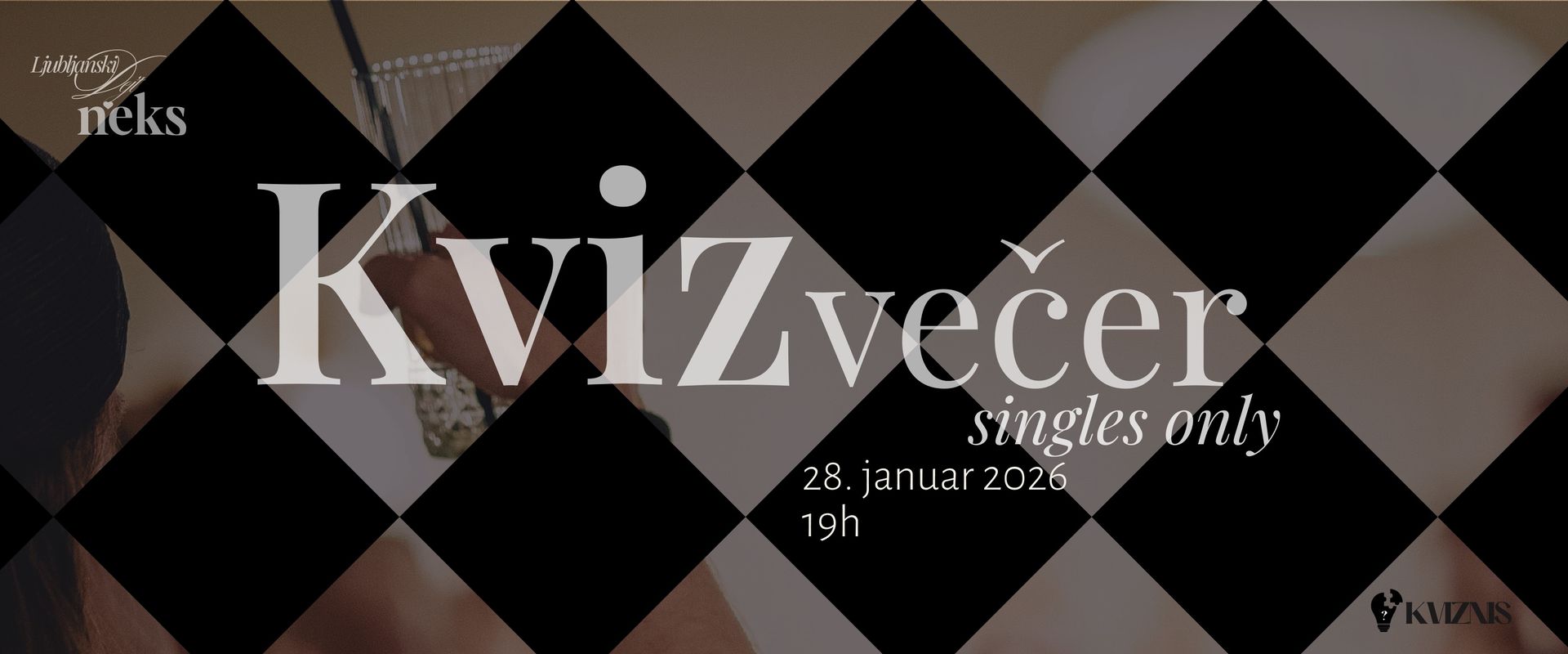 KVIZ VEČER Ljubljanski Dejt x Kviznis