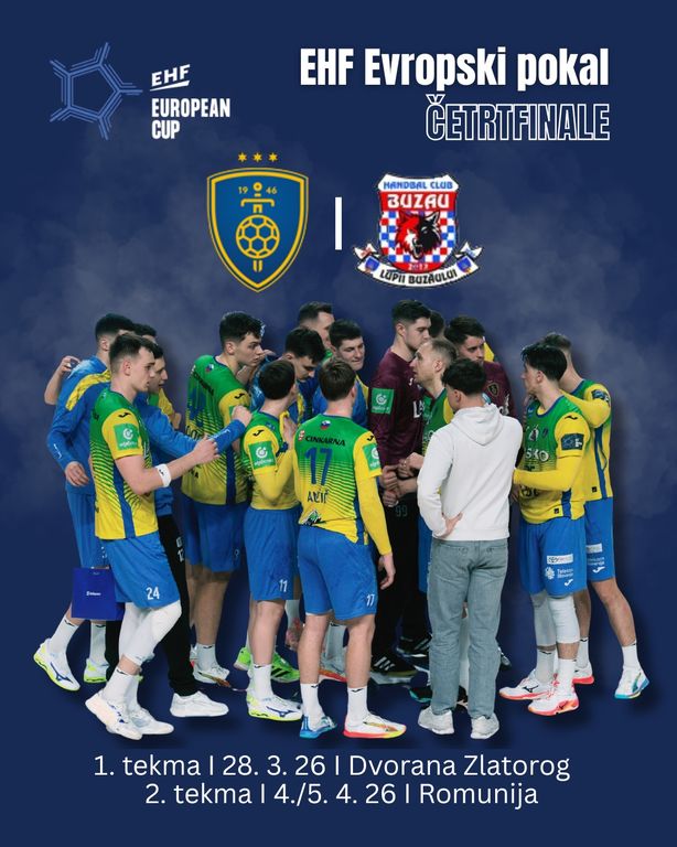 Evropski pokal: RK Celje Pivovarna Laško-ACS HC Buzau 2012