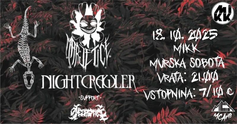 MARJETICE X NIGHTCRAWLER OCTOBER TOUR + NECROTIZE